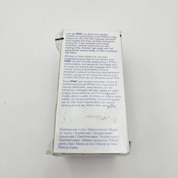 NEW OLE HENRIKSEN PHAT Glow Facial Exfoliating Mask Transform Plus 1.7oz. - Picture 5 of 8